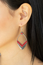 Load image into Gallery viewer, Indigenous Intentions Red Earrings