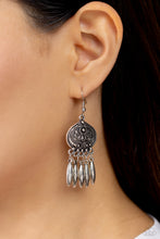Load image into Gallery viewer, Future, PASTURE, and Present Silver Earrings