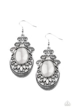 Load image into Gallery viewer, Garden Gondola Ride White Earrings