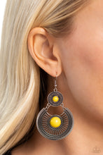 Load image into Gallery viewer, A Wild Bunch Yellow Earrings