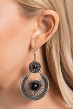 Load image into Gallery viewer, A Wild Bunch Black Earrings