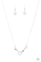 Load image into Gallery viewer, Proudly Patriotic Blue Necklace