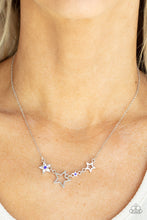 Load image into Gallery viewer, Proudly Patriotic Blue Necklace