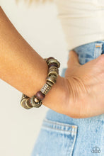 Load image into Gallery viewer, Exploring the  Elements Brass Bracelet