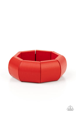 Coconut Cove Red Wood Bracelet