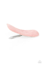 Load image into Gallery viewer, Corduroy Couture Pink Hair Clip