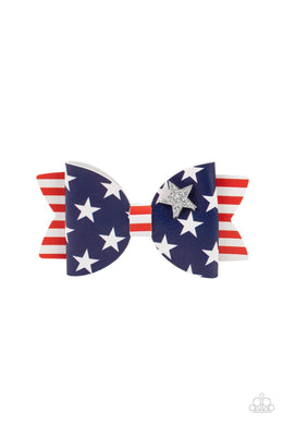 Red, White, and Bows Multi 2 Hair Clip
