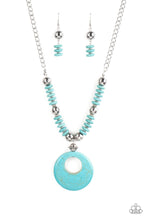 Load image into Gallery viewer, Oasis Goddess Blue Necklace