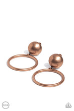 Load image into Gallery viewer, Classic Candescence Copper Clip On Earrings
