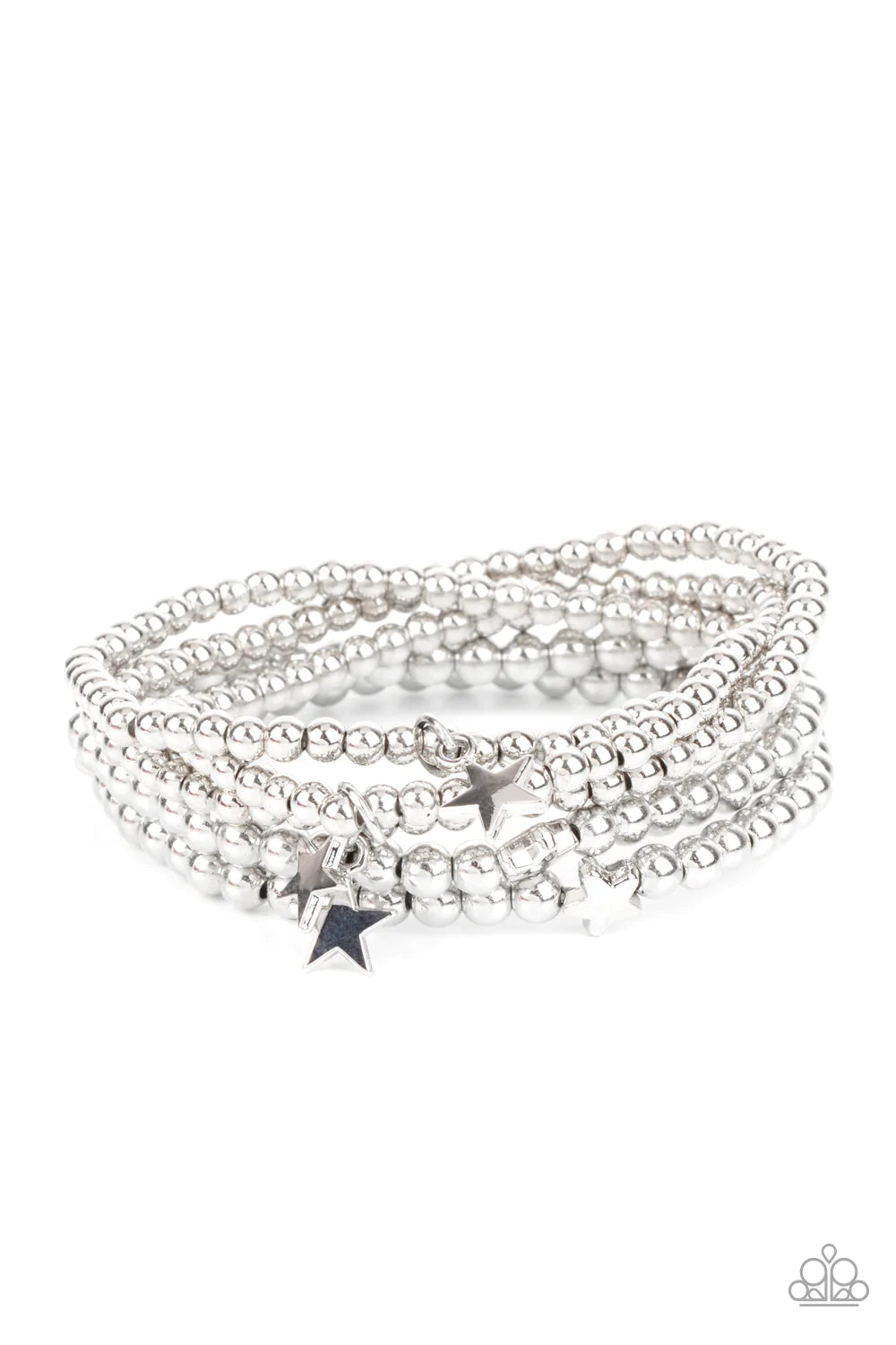 American All Star Silver Bracelet