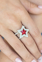 Load image into Gallery viewer, One Nation Under Sparkle Red Ring