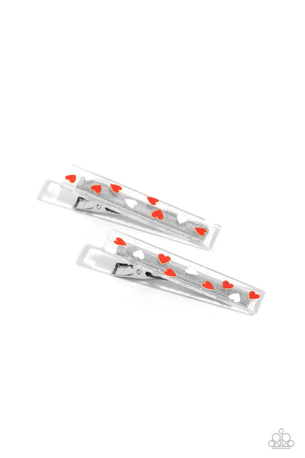 Color Me Cupid Red Hair-Clips