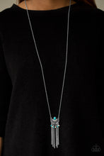 Load image into Gallery viewer, Anasazi Allure - Red &amp; Blue Multi Necklace