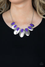 Load image into Gallery viewer, Endless Eclipse Purple Necklace