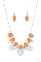 Load image into Gallery viewer, Endless Eclipse Orange Necklace
