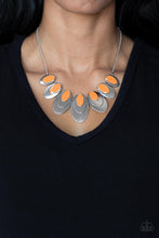Load image into Gallery viewer, Endless Eclipse Orange Necklace