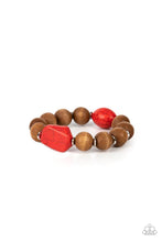 Load image into Gallery viewer, Abundantly Artisan Red Bracelet