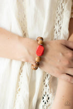 Load image into Gallery viewer, Abundantly Artisan Red Bracelet