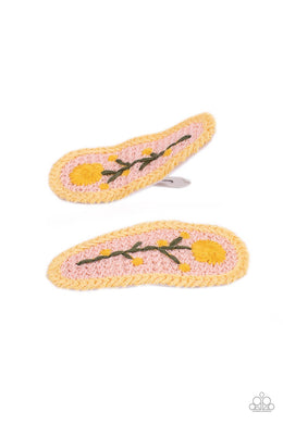 Bloom Loom Pink Hair Clip