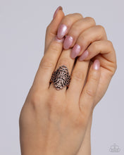 Load image into Gallery viewer, Victorian Vanity Copper Ring