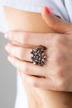 Load image into Gallery viewer, Prairie Primrose Copper Skinny Band Ring