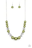 Load image into Gallery viewer, Take Note Green Necklace