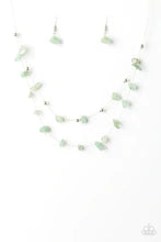 Load image into Gallery viewer, Pebble Posh Green Necklace