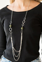 Load image into Gallery viewer, Margarita Masquerades Green Necklace