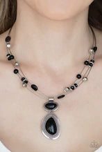 Load image into Gallery viewer, Discovering New Destinations Black Necklace