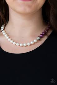 5th Avenue A-lister Purple Necklace - Angie's $5.00 Bling
