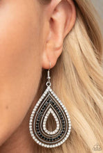 Load image into Gallery viewer, 5th Avenue Attraction Black Earrings