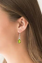 Load image into Gallery viewer, 5th Avenue Fireworks Green Earrings