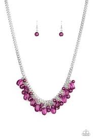 5th Avenue Flirtation Purple Necklace - Angie's $5.00 Bling