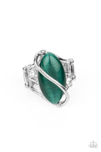 Load image into Gallery viewer, Enlightened Elegance Green Ring