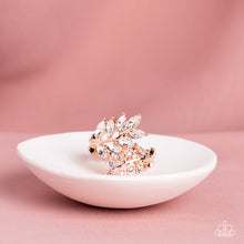 Load image into Gallery viewer, Glowing Gardenista Rose Gold Skinny Band Ring