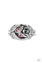 Load image into Gallery viewer, Rose Garden Refinement Red Skinny Band Ring