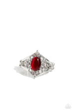 Load image into Gallery viewer, Countdown to Countess Red Skinny Band Ring