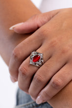Load image into Gallery viewer, Countdown to Countess Red Skinny Band Ring