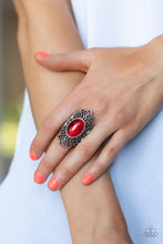 Load image into Gallery viewer, Once Upon a Meadow Red Ring
