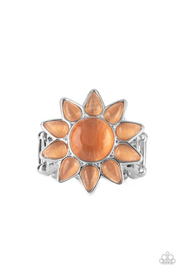 Blossoming Sunbeams Orange Ring