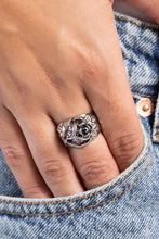 Load image into Gallery viewer, Rose Garden Refinement Pink Skinny Band Ring