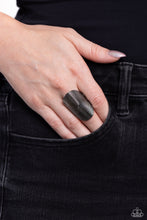 Load image into Gallery viewer, Urban Labyrinth Black Ring