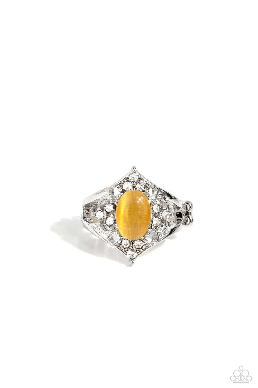 Countdown to Countess Yellow Skinny Band Ring