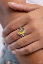 Load image into Gallery viewer, Countdown to Countess Yellow Skinny Band Ring