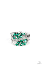 Load image into Gallery viewer, Luminously Leafy Green Ring