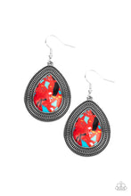 Load image into Gallery viewer, Terrazzo Tundra Red Earrings