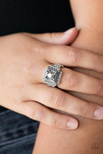 Load image into Gallery viewer, Polished Pantheon Silver Skinny Band Ring
