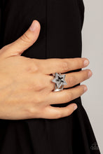 Load image into Gallery viewer, One Nation Under Sparkle Silver Ring