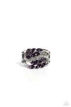Load image into Gallery viewer, Luminously Leafy Purple Ring