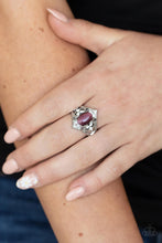 Load image into Gallery viewer, Countdown to Countess Purple Skinny Band Ring